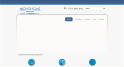 Desktop Screenshot of nicholsons.com.au
