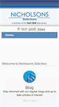 Mobile Screenshot of nicholsons.com.au