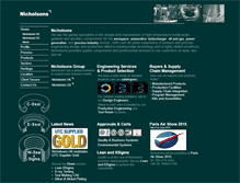 Tablet Screenshot of nicholsons.com